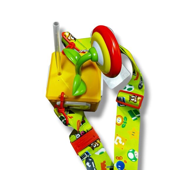 Universal Studios Fire Flower Sipper Super Nintendo World Question Mark Box - Picture 3 of 7